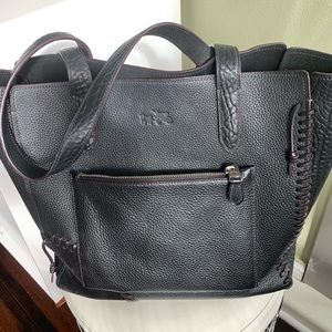 Coach Rip And Repair Manhattan Tote